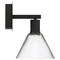 Access Lighting Port Nine Martini, Martini LED Wall Sconce, Matte Black Finish, Clear Glass 63143LEDD-MBL/CLR - alternate 8